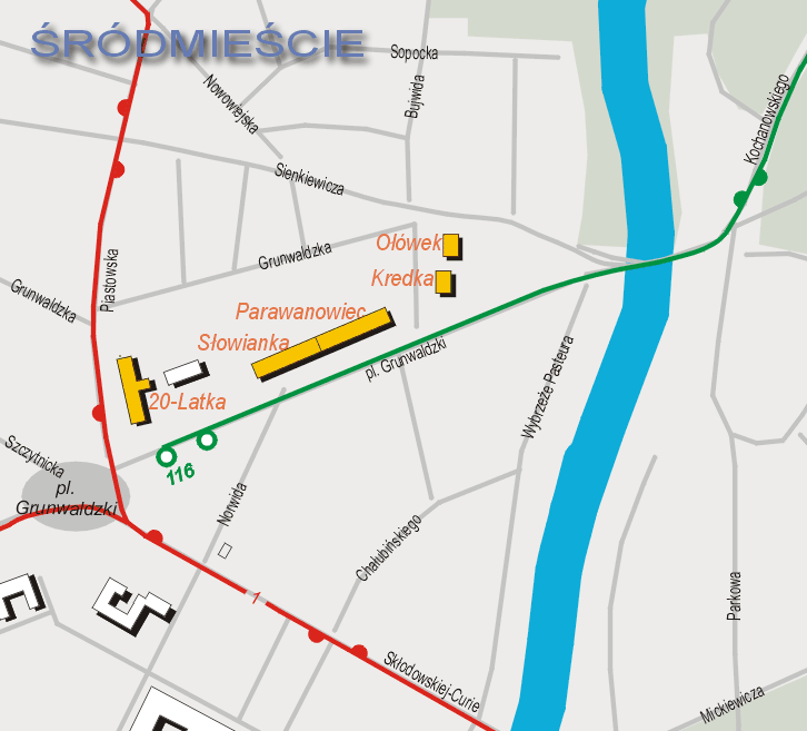 Wroc�aw - pl. Grunwaldzki